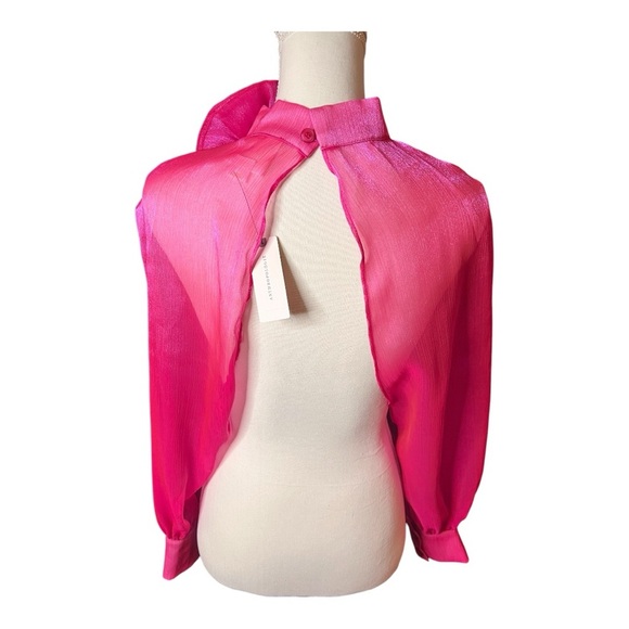 Anthropologie Rosette Tulle Sleeves - Picture 3 of 5